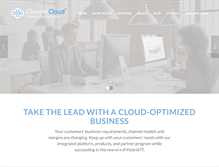 Tablet Screenshot of channelcloud.com